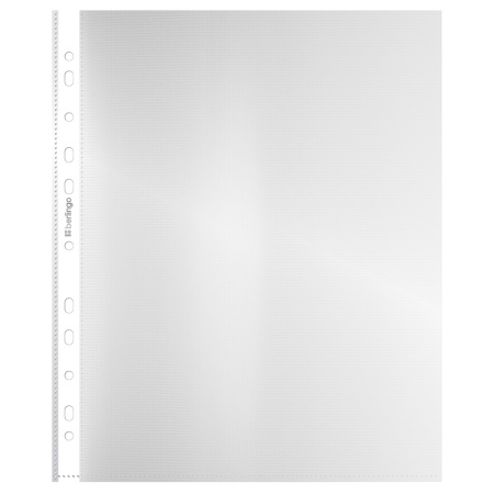 Файл перфорированный А4 90мкм. BERLINGO "Squares" 50 шт., матовый (SPs_A4090)