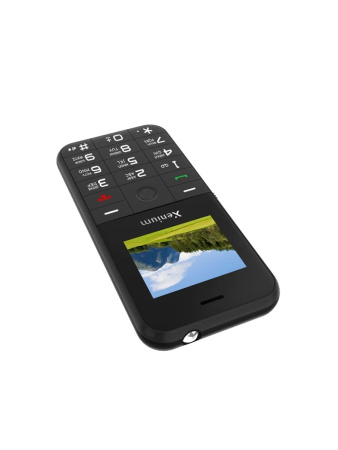 Сотовый Xenium X718 Black 2sim/1.77"/160*128/microSD/0.3Мп/Bt/1000мАч/моноблок