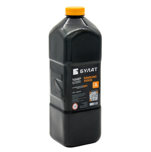 Тонер Samsung/Xerox банка 750г Булат серии А,Универсальная формула №1