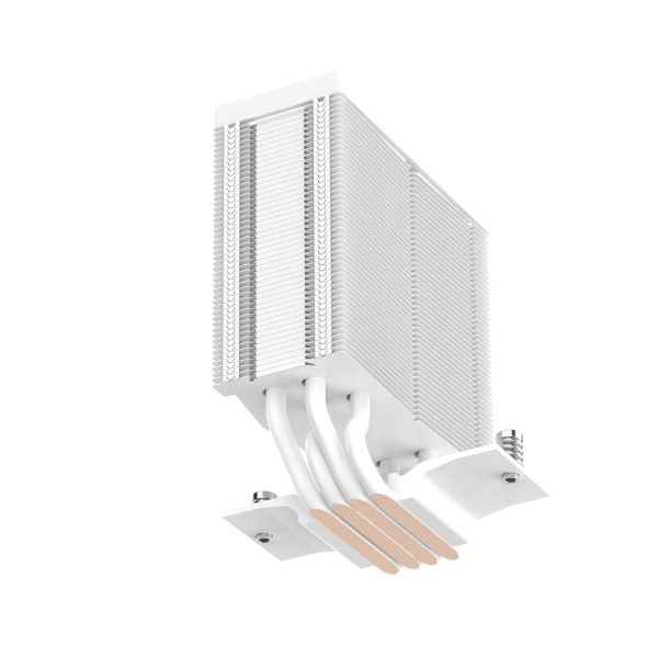 Кулер для процессора/ CPU Cooler SAMA X40L WH (220W, 4-pin PWM, 133.5mm, 4x6mm, ARGB, 1x100mm, 56.6CFM, 31.2dBA, 2600RPM, S: 1851/1700/1200/115X, AM5/AM4, white)