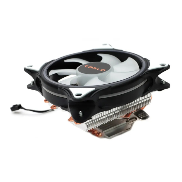 Кулер S115x/2011/2066/1200/1700/AMx TESLA 1040RGB (155W/120mm/1600rpm/RGB)