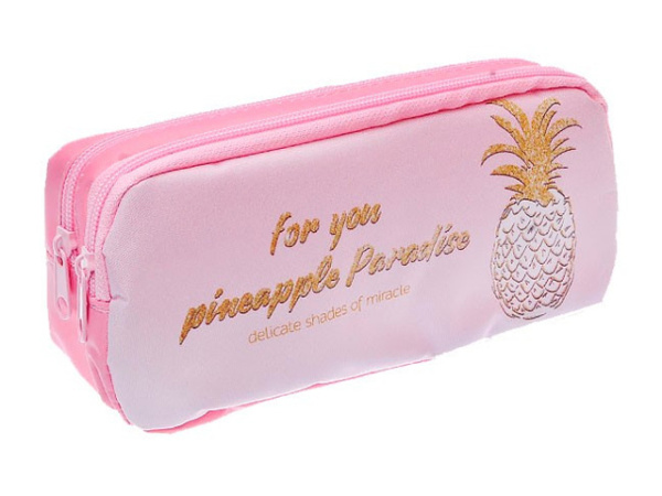 Пенал-косметичка ПЧЕЛКА "Ананас" К-12