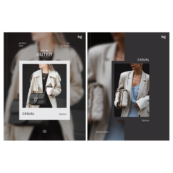 Бизнес-блокнот BG А5 64л. "Стиль. Мода" Лайт ББ5и64_лс 57160