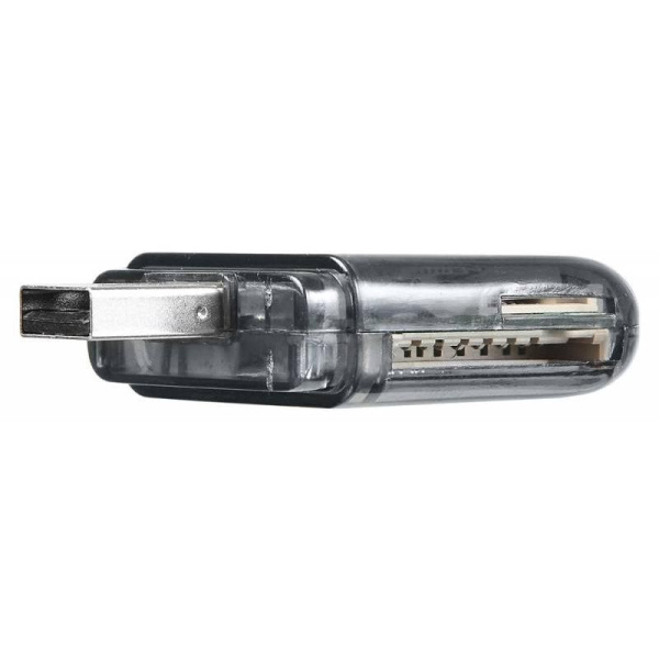 Картридер внешний Buro BU-CR-110 черный USB2.0 SD/microSD/MS/MMC