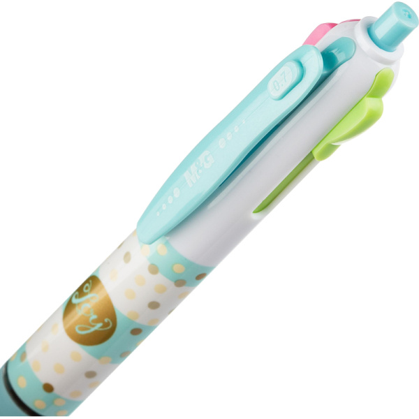 Ручка шариковая M&G многоцветная, 4цв. ABP803S80407P4C