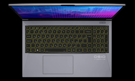 Ноутбук CyberLine C150i-003 15.6"(1920x1080 IPS (матовый, 144Hz) )/Intel Core i5 12600H(2.7Ghz)/16384Mb/512PCISSDGb/noDVD/Ext:nVidia GeForce RTX4060(8192Mb)/Cam/BT/WiFi/52.6WHr/war 1y/2.1kg/Titan/noOS + не МПТ