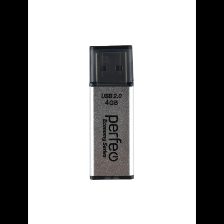 Флеш-накопитель USB2.0 4Gb Perfeo E03 (PF-E03S004ES) серебряный