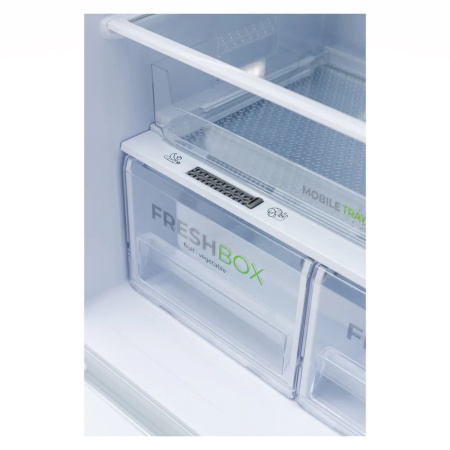 Холодильник Бирюса 6127 White, 2 камеры, 345/245/100л, 60x62.5x190, класс A, автоматическое