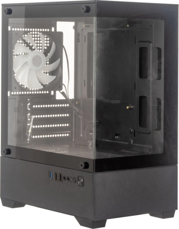 Корпус Accord ACC-ZCU2B черный без БП mATX 4x120mm 2xUSB2.0 1xUSB3.0 audio bott PSU