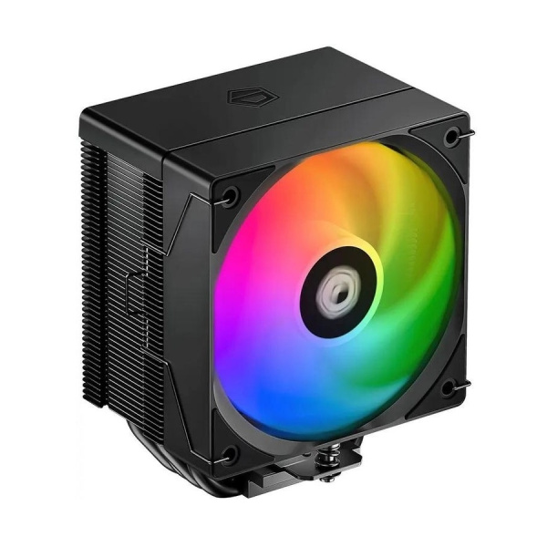 Кулер S115х/1200/1700/1851/AMx ID-COOLING SE-904-XT ARGB BLACK (180W/100mm/500-2500rpm/ARGB/4 тепл.трубки/черный)