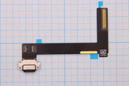 Шлейф iPad Air 2 на системный разъем черный