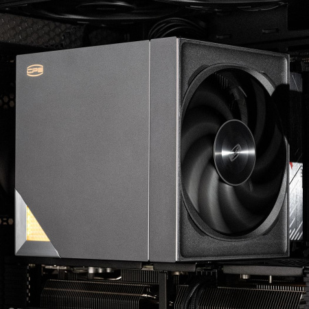Кулер для процессора/ CPU Cooler PCCooler RZ820 BK (289W, 4-pin PWM, 165mm, Al/Cu, 4x8mm+4x6mm, 1x140mm+1x150mm, 71.9CFM/86.7CFM, 27.1dBA/32dBA, 1500RPM/2200RPM, S: 1851/1700/1200/20XX/115X, AM5/AM4, black)