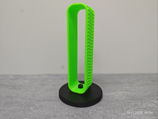 Держатель для наушников. Зелёный 