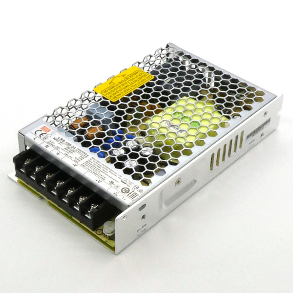 Блок питания в корпусе 24в,  6.5а, IP20, 199*98*38мм, Mean Well LRS-150-24