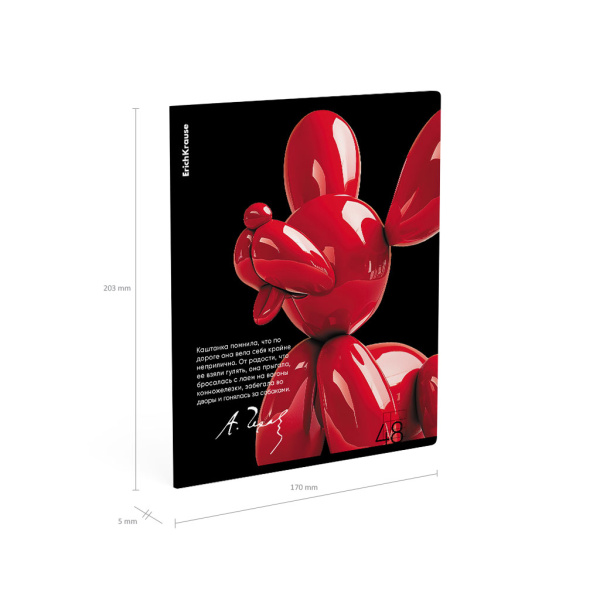 Тетрадь 48л. кл. "Balloon Dog" ErichKrause (63306)