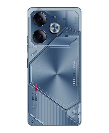 Смартфон Tecno POVA 6 12Гб 256Гб Interstellar Blue 6.8", AMOLED, 2460*1080, 2*2.2+6*2ГГц, 108+2Мп, 32Мп, 4G, 6000мАч, And 14