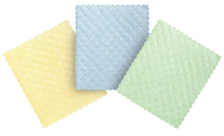 Салфетка из микрофибры 17*20см. ЛАЙМА универсальные, 3шт (606657)