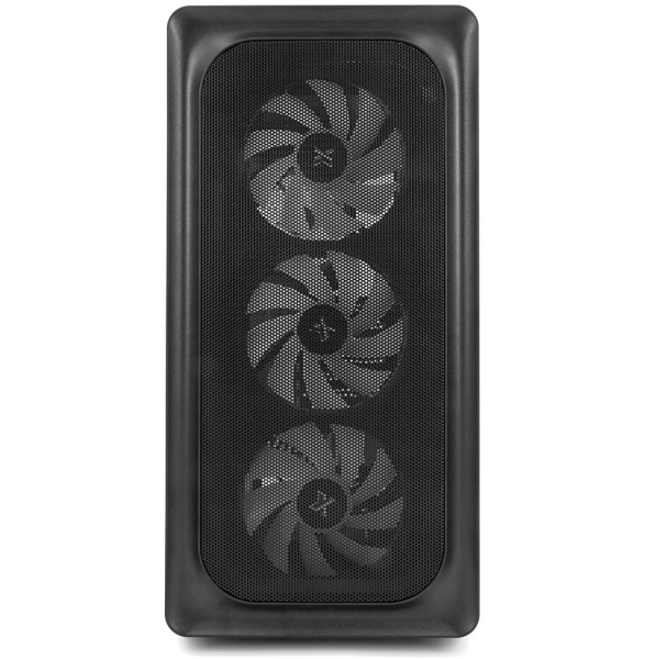 Корпус ATX Б_БП XASTRA A407 4ARGB Black (USB3.0,Audio,TG,черный,Mesh,4х120мм ARGB,CPU Cooler до 165мм, VGA до 340мм)[A407-4FC12A]