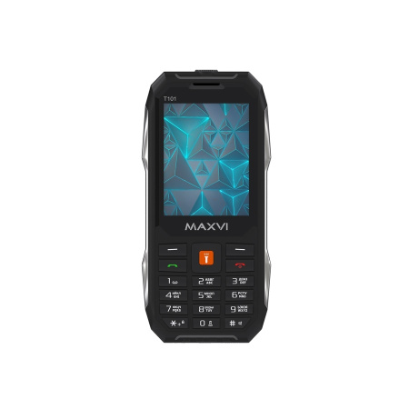 Сотовый Maxvi T101 Black 2sim/2.8"/320*240/microSD/Bt/4000мАч/моноблок