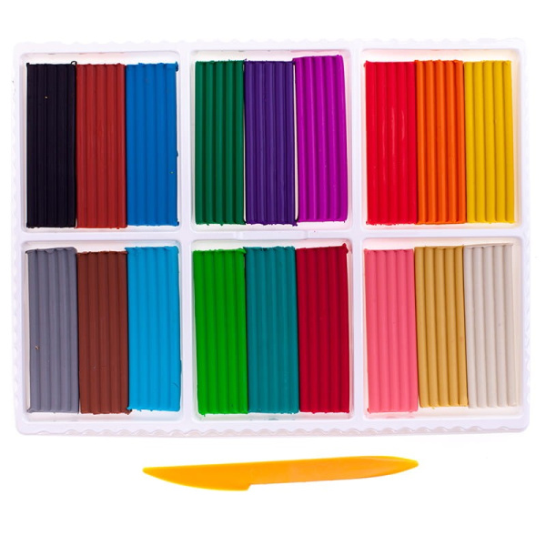 Пластилин 18цв. ЛУЧ "Классика" 360г. cо стеком (20С 1330-08)