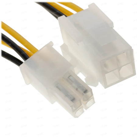 Удлинитель питания для процессора Cablexpert CC-PSU-7,  ATX 4-Pin M/F 0,3м