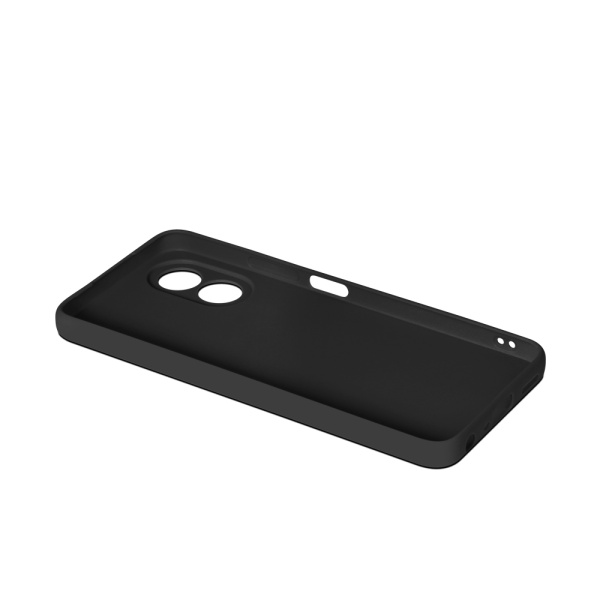Чехол силиконовый для Oppo A38 (4G) DF oCase-24 (black)