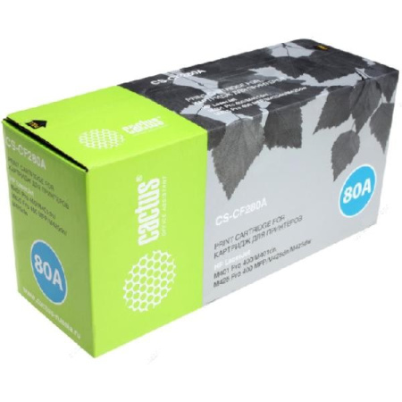 Картридж_лазерный Cactus CS-CF280AS (CF280A) для HP LJ Pro 400/M401/M425 черный (2700 стр)