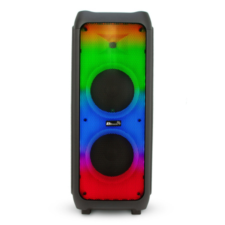 Портативная колонка ELTRONIC 20-53 FIRE BOX 1200 динамик 10" 2шт. 120Вт, Bluetooth, FM, USB,  mic