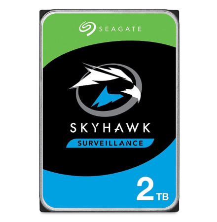 Жесткий диск HDD 2,0Tb Seagate ST2000VX017 Skyhawk 5400,256Mb