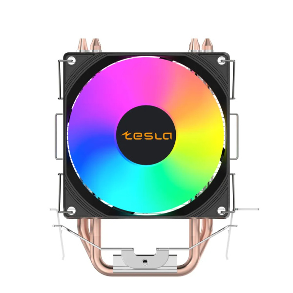 Кулер S115x/1366/1200/1700/AMx TESLA SHADOW 903 FRGB (130W/92mm/2400rpm/FRGB)