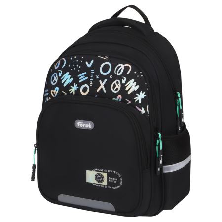 Рюкзак Forst F-Comfy "Positive energy" 38*29*15см, 2 отделения FT-RS-092401