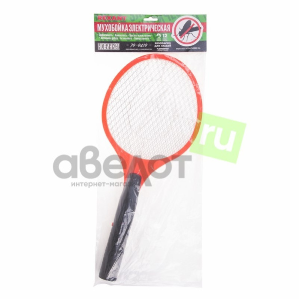 Мухобойка электрическая Rexant 70-0430, 800В, 2*AA (не в комплкекте)