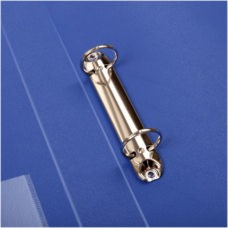 Папка 2 кольца BERLINGO 40мм. 700мкм. синяя (ABp_24102)