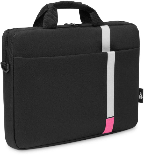 Сумка_для_ноутбука 15.6" PC_PET HQ Classic черный/красный полиэстер (PCP-1001RD)