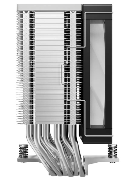 Кулер S1700/1851/AMx Deepcool AG600 ARGB LGA1851/1700/AM5/AM4 (270W/120mm/500-2200rpm/ARGB/6 тепл.трубок,черный)