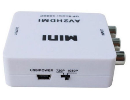 Конвертер AV => HDMI, 720P/1080P, HDV1810