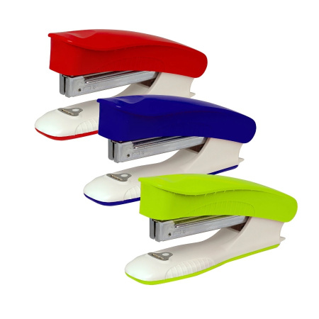 Степлер №10 BRAUBERG "Metropolis" на 20л. ассорти (228751)