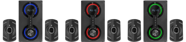 Актив.колонки 2.1 Defender Eclipse 40Вт, Bluetooth, FM, MP3, SD/USB, питание от сети, MDF, Black