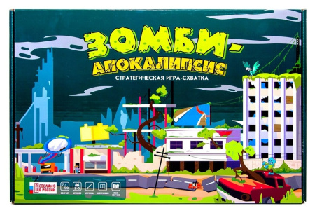 Игра "ЗОМБИ АПОКАЛИПСИС" ТМ Ракета Р4057 РА