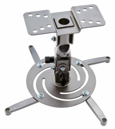 Кронштейн для проектора Cactus CS-VM-PR04-AL настенно-потолочный,макс.10кг, серебристый