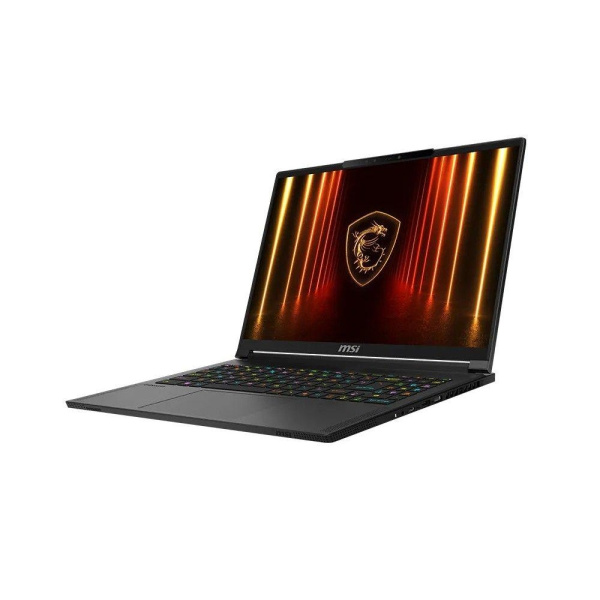 Ноутбук MSI Stealth A16 AI+ A3HWHG-239XRU AMD Ryzen AI 9 365/32Gb (soldered D5)/SSD1Tb/RTX5070 Ti 12Gb (105W)/16"/OLED/WQXGA/2560x1600/240Hz/NoOS/RJ-45/Black/2.1kg