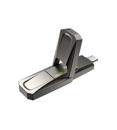 Флеш-накопитель (SSD) USB3.2 128Gb Netac US5 [NT03US5C-128G-32TA](550/500 Мб/с)