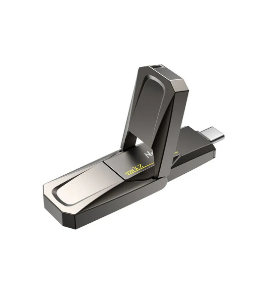 Флеш-накопитель (SSD) USB3.2 128Gb Netac US5 [NT03US5C-128G-32TA](550/500 Мб/с)