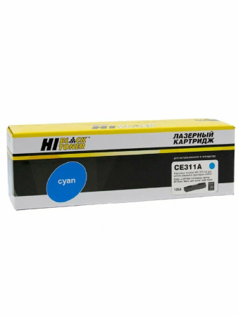 Картридж_лазерный Hi-Black HB-CE311A для HP CP1025/1025nw Голубой (1000 стр)