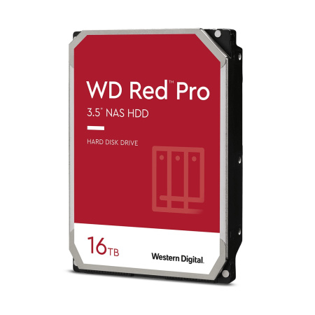 Жесткий диск WD SATA-III 16Tb WD161KFGX NAS Red Pro (7200rpm) 512Mb 3.5"