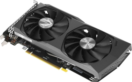 Видеокарта Zotac PCI-E 4.0 RTX 3050 ECO NVIDIA GeForce RTX 3050 8Gb 128bit GDDR6 1777/14000 HDMIx1 DPx3 HDCP Ret