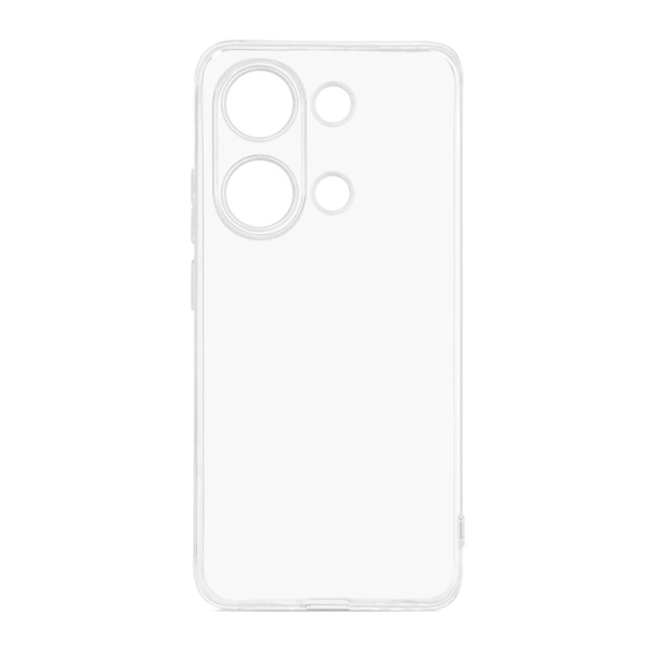 Чехол силиконовый для Xiaomi Redmi Note 13 Pro (4G)/Poco M6 Pro (4G) DF poCase-21 прозрачный
