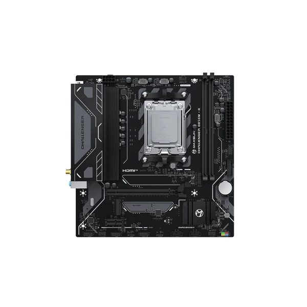 Мат.плата SocAM5 AMD B850 MAXSUN MS-Challenger B850M-K WIFI (mATX,2DDR5,M.2,PCI-E16,PCI-E,HDMI,PC6800,Wi-Fi 6,BT 5.3)