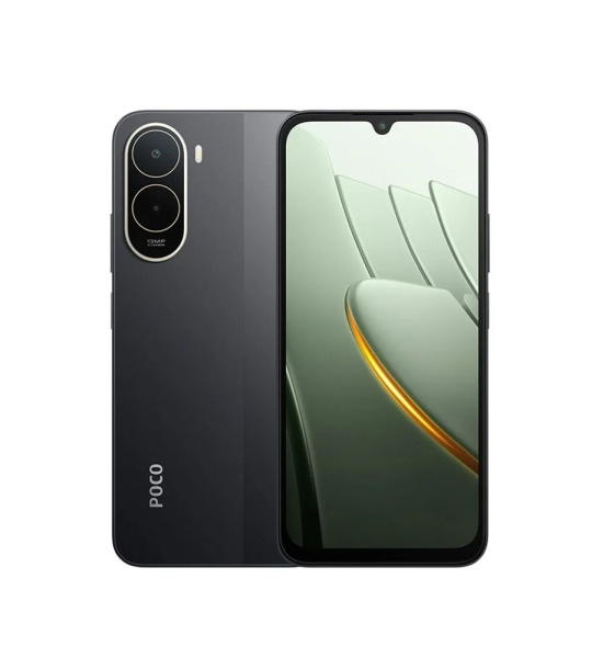 Смартфон POCO C81 Pro 4Гб 64Гб Black 6.9",IPS,1600*720, 2*1.8+6*1.6ГГц, 13+0.08МП, 8Мп, 4G, 6000мАч, And