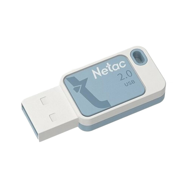 Флеш-накопитель USB2.0 8Gb Netac UA31 (NT03UA31N-008G-20BL) голубая